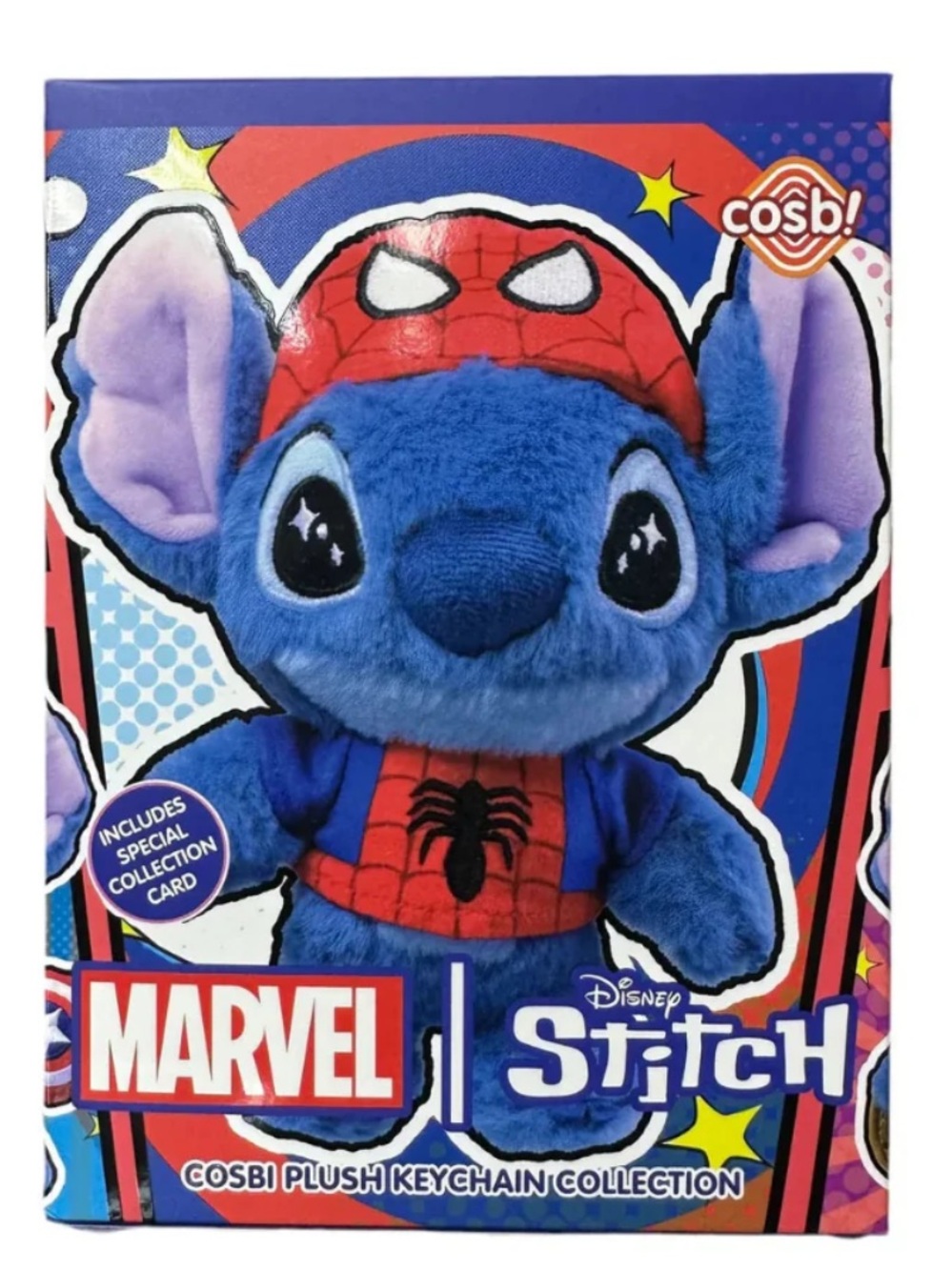 Cosbi Marvel X Stitch Plush Strap Blind Box